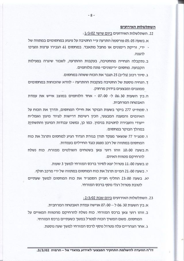 Revision of Yochai's death investigation - Page 08