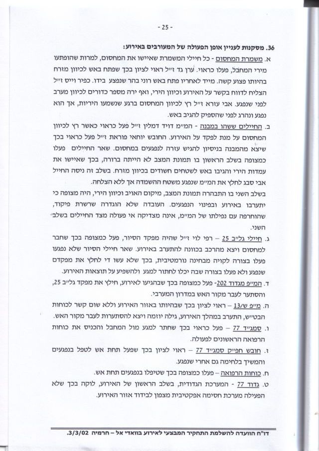 Revision of Yochai's death investigation - Page 25